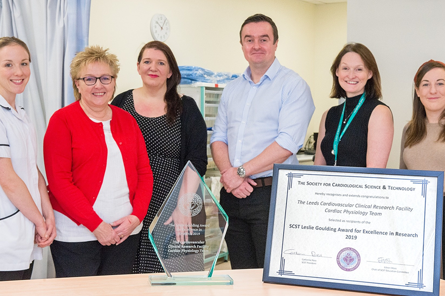 Cardiac Physiologist Team Scoop National Award