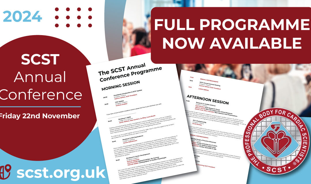 Full Programme NOW AVAILABLE | 2024 SCST Annual Conference